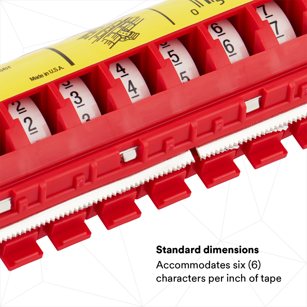 3M ScotchCode Wire Marker Tape Dispenser from GME Supply